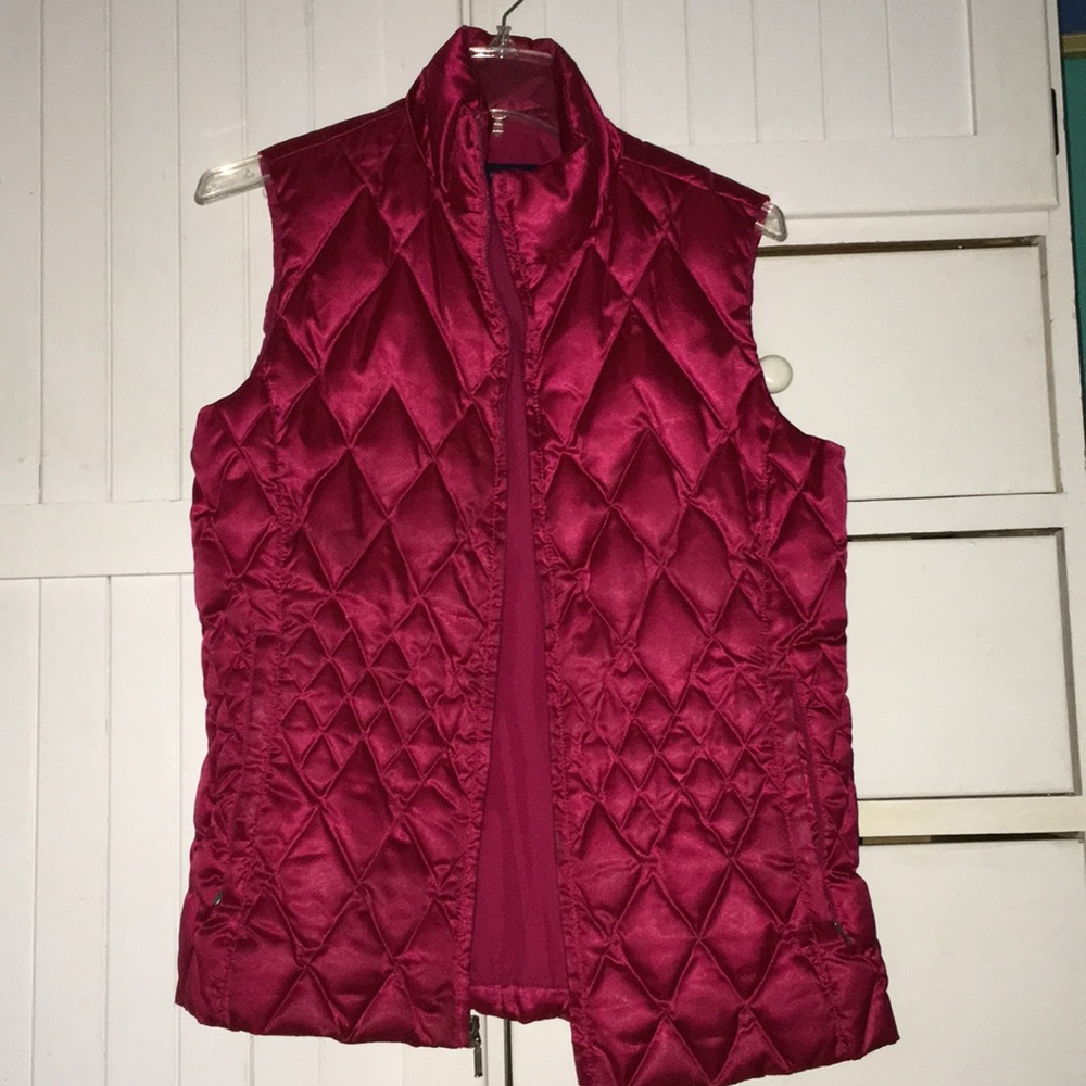 Red Puffy Vest